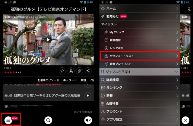 dtv ダウンロード 見れない オフラインで見る